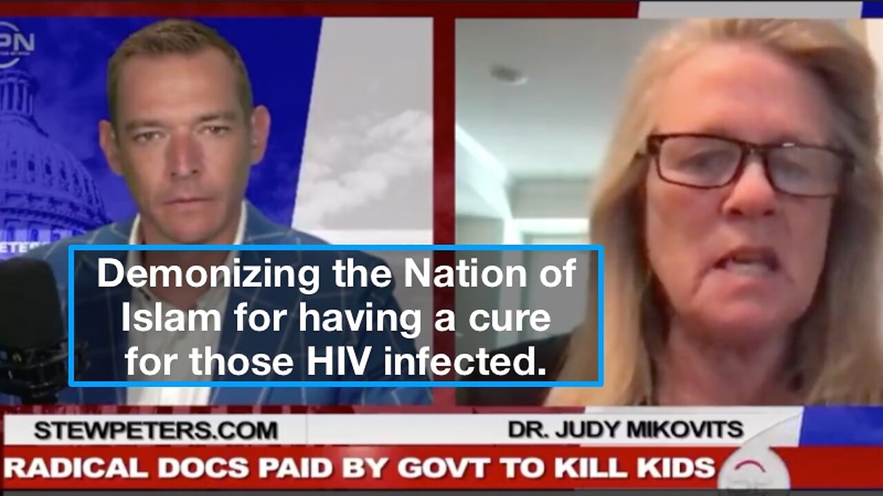 Demonizing the Nation of Islam for having a cure for those HIV infected.