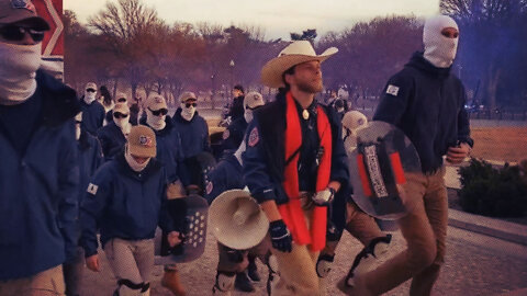 HIGHLIGHTS - Owen Shroyer's Doppelganger Spotted Leading Patriot Front