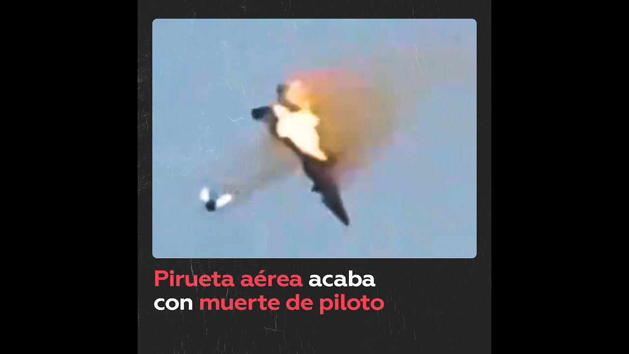 Acrobacia aérea de un caza acaba en tragedia en Bangladés