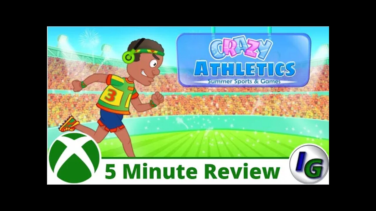 Crazy Athletics 5 Minute Game Review on Xbox
