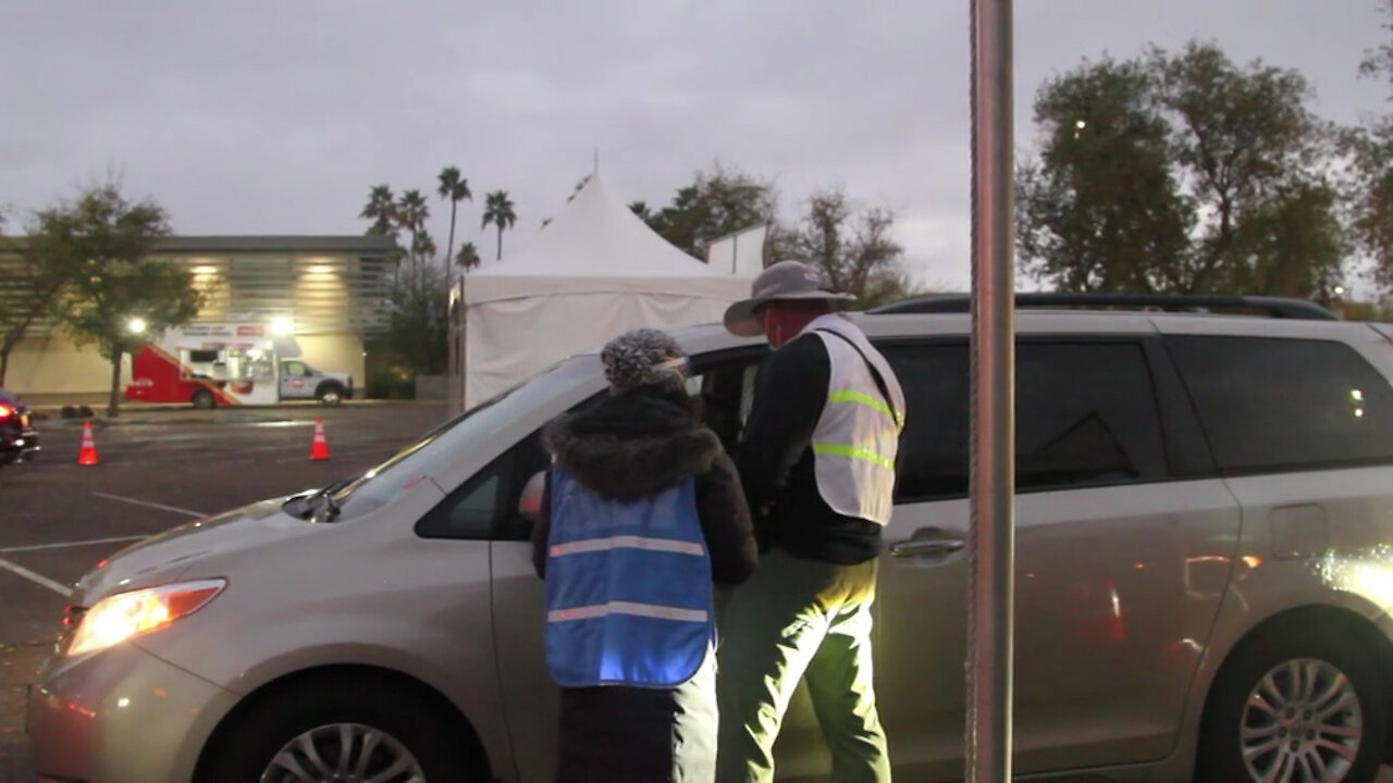AZNG helps train volunteers at COVID-19 vaccination sites