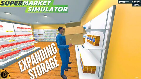 Expanding the Storage - Supermarket Simulator