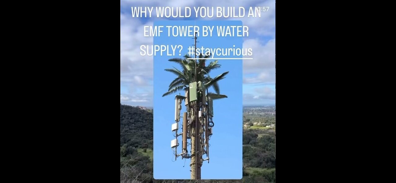 WHY BUILD EMF TOWERS NEAR WATER SUPPLIES