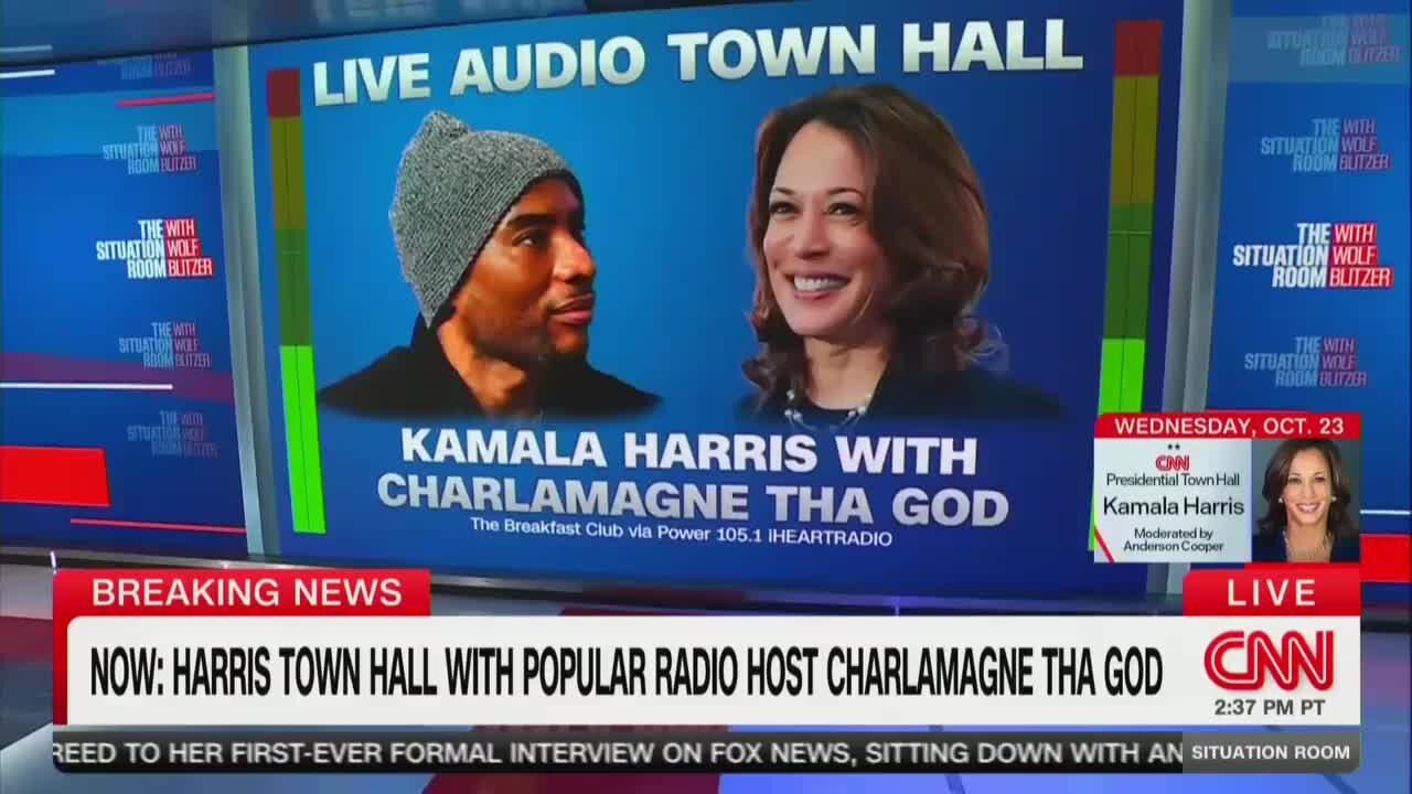 Kamala Harris Says Caller Who Claimed Trump Will Put Non-White People ‘In Camps’ Made ‘A Really Important Point’