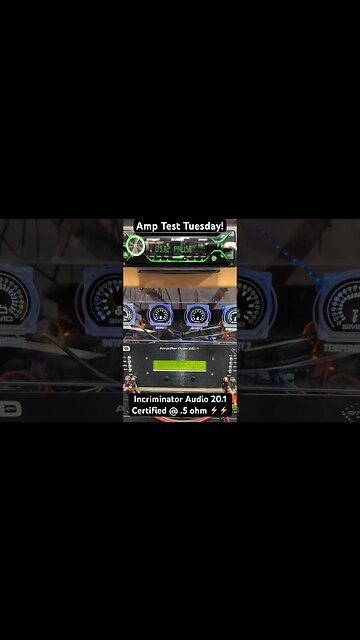 Incriminator Audio IA20.1 Certified Power ⚡️Dyno Tested at 1/2 ohm 😳 (Amp Test Tuesday Shorts)