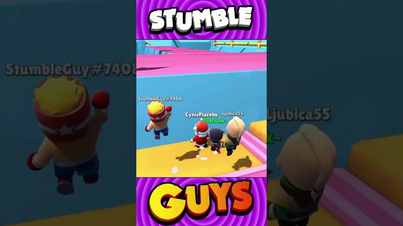 Follow The Frank... Unless he's Walking Head First Into Wrecking Balls #shorts #stumbleguys