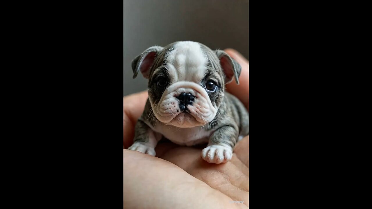 Tiny Bulldog Takes the Internet by Storm! 🐶❤️