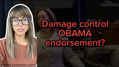 Was Obama endorsement a form of damage control?