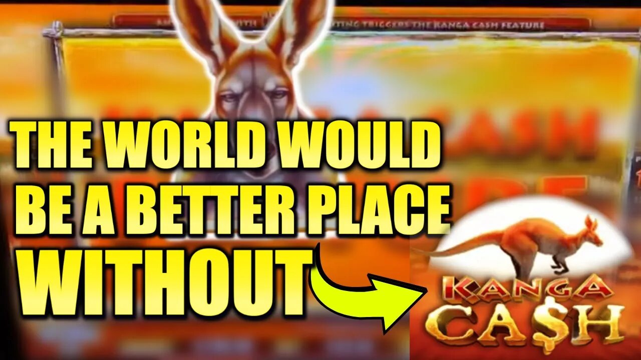 I PROMISED TO "NOT" PLAY THIS GAME!! I DID NOT KEEP MY PROMISE! KANGA CASH SLOT