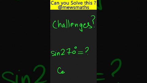 comment the ans ? | MEWS Maths #ssc #shorts