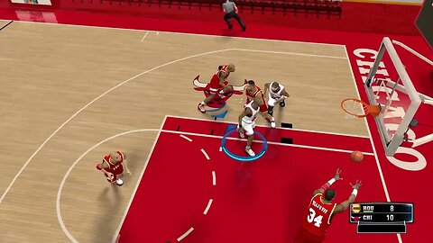 NBA Scrimmage: The 1993 Chicago Bulls vs The 1995 Houston Rockets