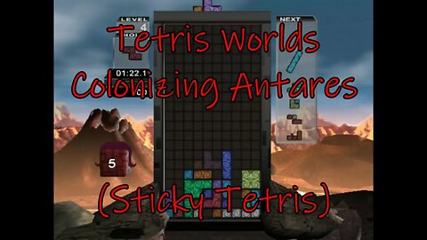 Tetris Worlds: Colonizing Antares (Sticky Tetris)