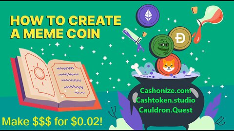 Learn to make a memecoin & launch it