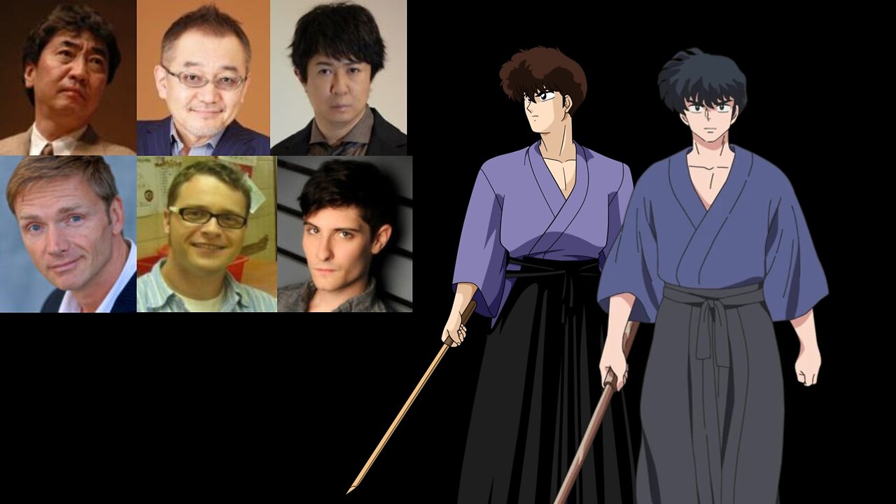 Anime Voice Comparison- Tatewaki Kuno (Ranma 1/2)