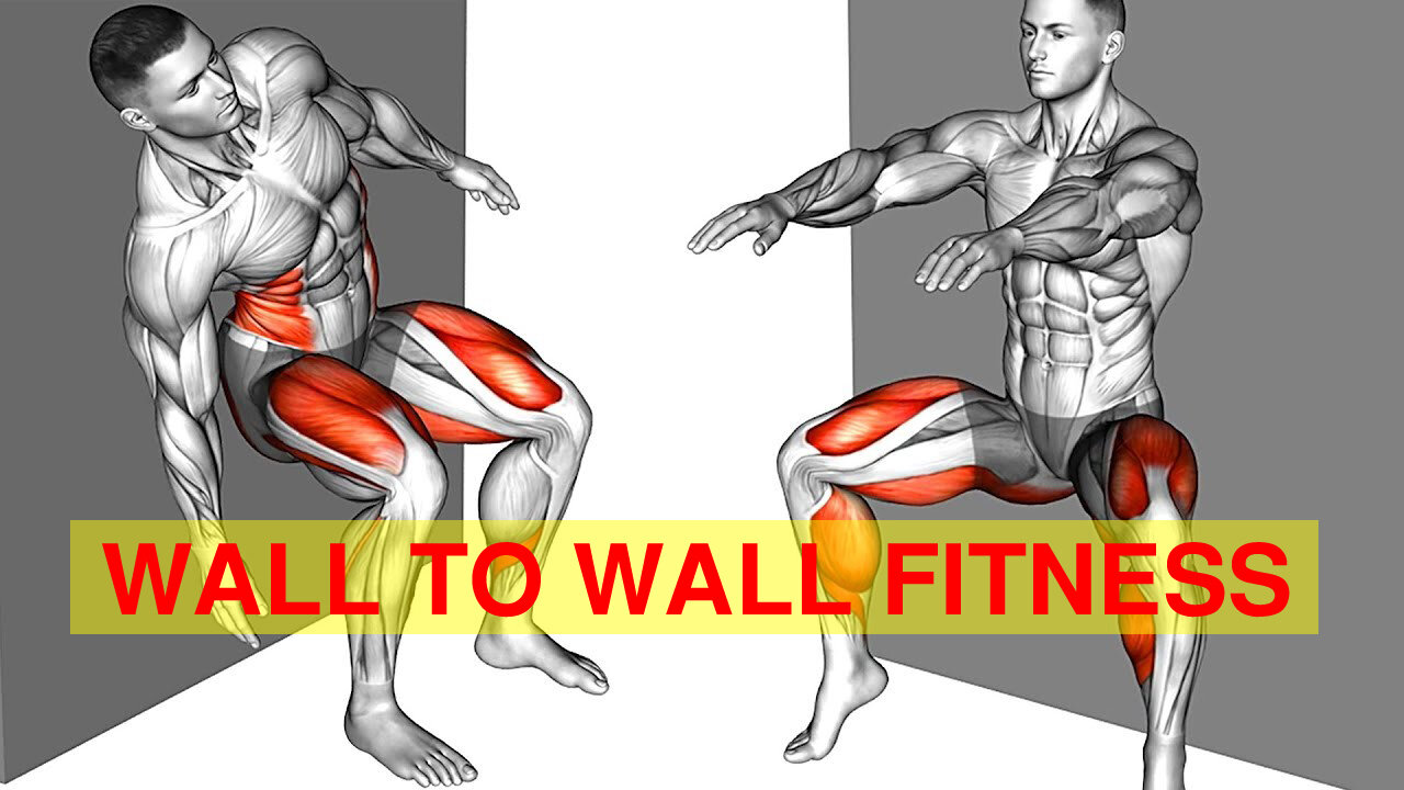 Full Body Workout with Wall Exercises! | Wall to Wall Fitness
