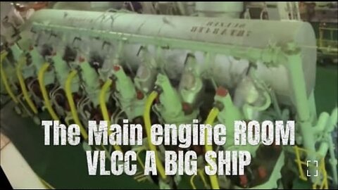The Main Engine Room Big Ship