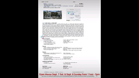 Open House Sept 7, Sat and Sept 8 Sun from 11am to 5pm - Condo for Lease 3bed 2.5 bath
