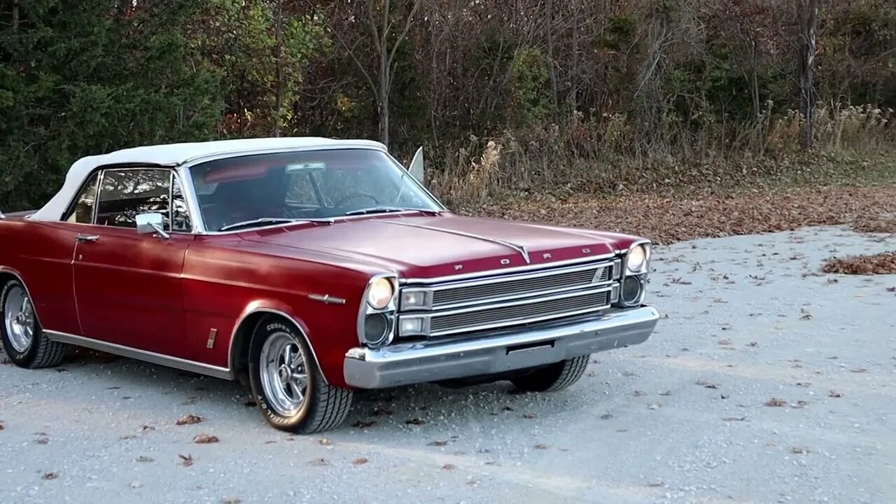 Driving a 1966 Ford Galaxie 500 XL (review)