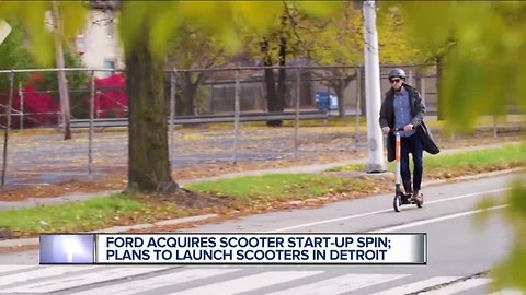 Ford acquires scooter start-up, plans to launch it in Detroit