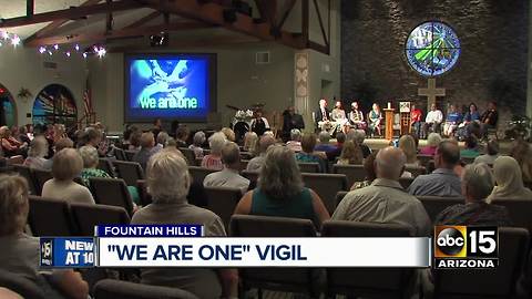 Fountain Hills community holds vigil for unity