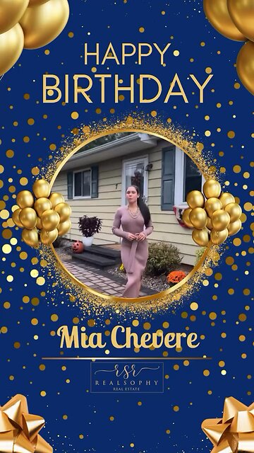 Happy Birthday, Mia Chevere! 💙💛