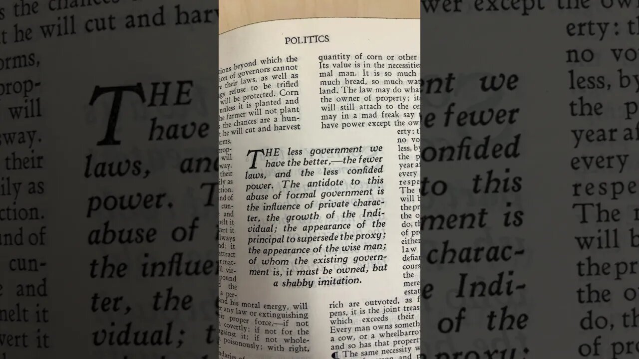 Emerson on Politics