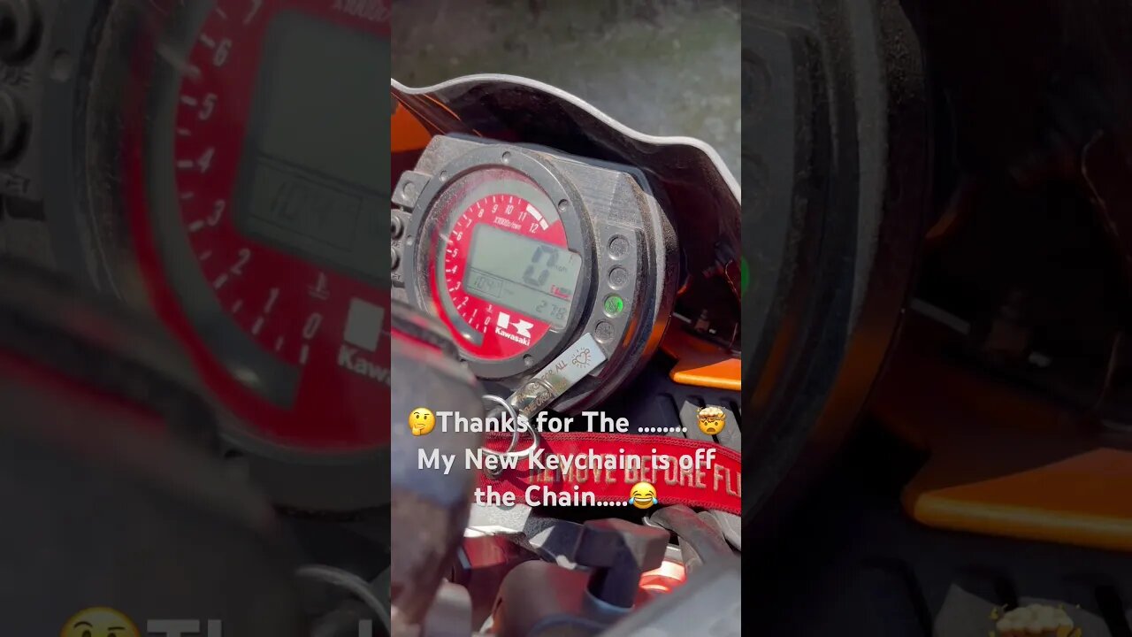 Thanks For All The …….. my wife got me a new keychain for the Z1000 Read description..