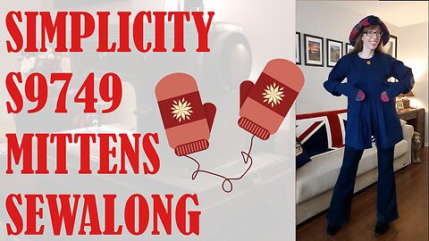 ⛄🧤 SIMPLICITY 9749 MITTENS SEWALONG 🧤⛄| BUDGETSEW | VLOGMAS DAY #10 #vlogmas #christmas #fridaysews