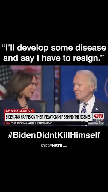 Biden Didn't Kill Himself #BidenDidntKillHimself