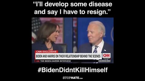 Biden Didn't Kill Himself #BidenDidntKillHimself