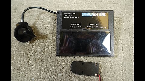 Replacing the Batteries on a Harbor Freight Welding Helmet