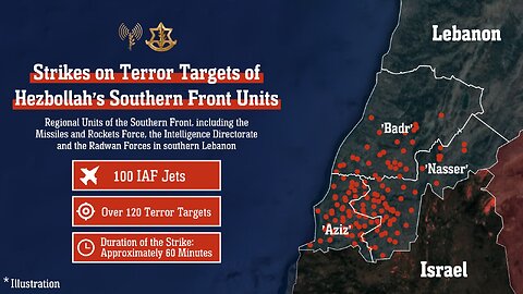IDF: Today (Monday), following precise IDF intelligence, the IAF conducted an