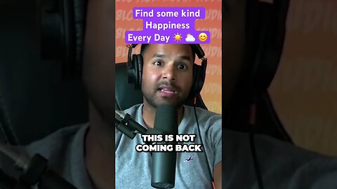 Take Today To Find Happiness #askabhinav #mindset #podcast #happiness