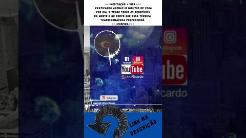 MEDITAÇÃO + VIDA [38] [[ Você pode fazer yoga, porquê te completa ]] #shorts