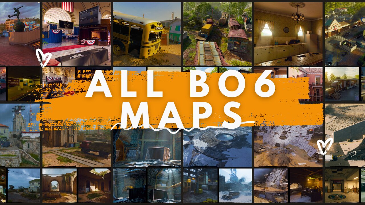 EVERY 6v6 & 2v2 MAPS in BLACK OPS 6!