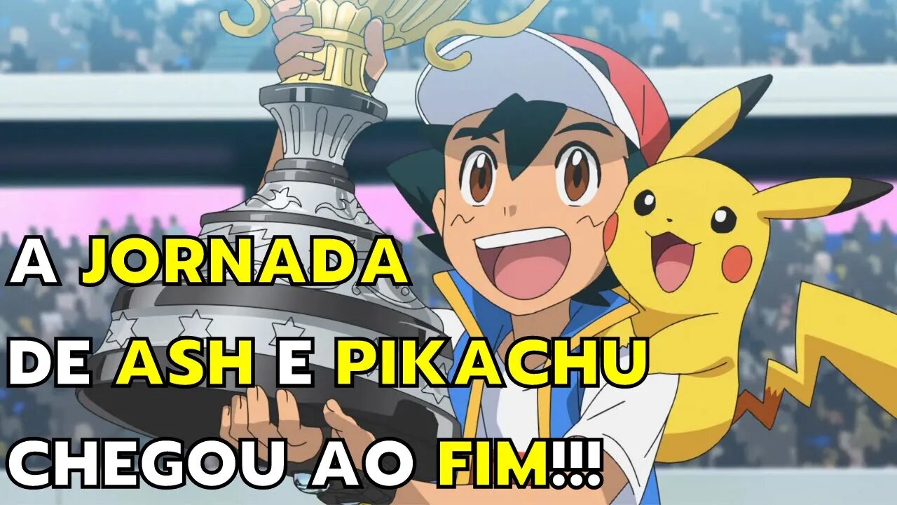 ASH FINALMENTE VENCE O CAMPEONATO MUNDIAL E SE APOSENTARÁ DE POKÉMON!