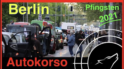 Restream: Autokorso in Berlin Pfingsten 2021 Teil 2/2