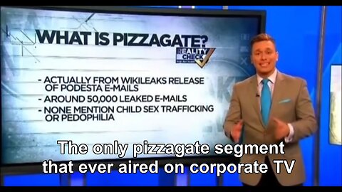 What is Pizzagate? (2018) Ben Swann was fired after reporting this.