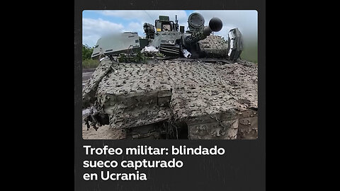 Militares rusos capturan primer vehículo blindado sueco en Ucrania