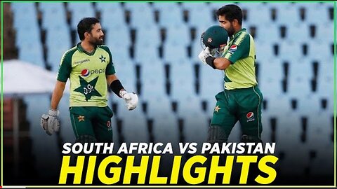 Highlights | South Africa vs Pakistan | T20I | CSA | MJ2A