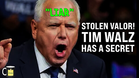 STOLEN VALOR! Tim Walz LIES KAMALA DEVISTATED! | MORNING STREAM