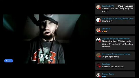 Chance explains to CGC that he's no racist. Then spreads his wizdum for the rest of us. 2-7-2022