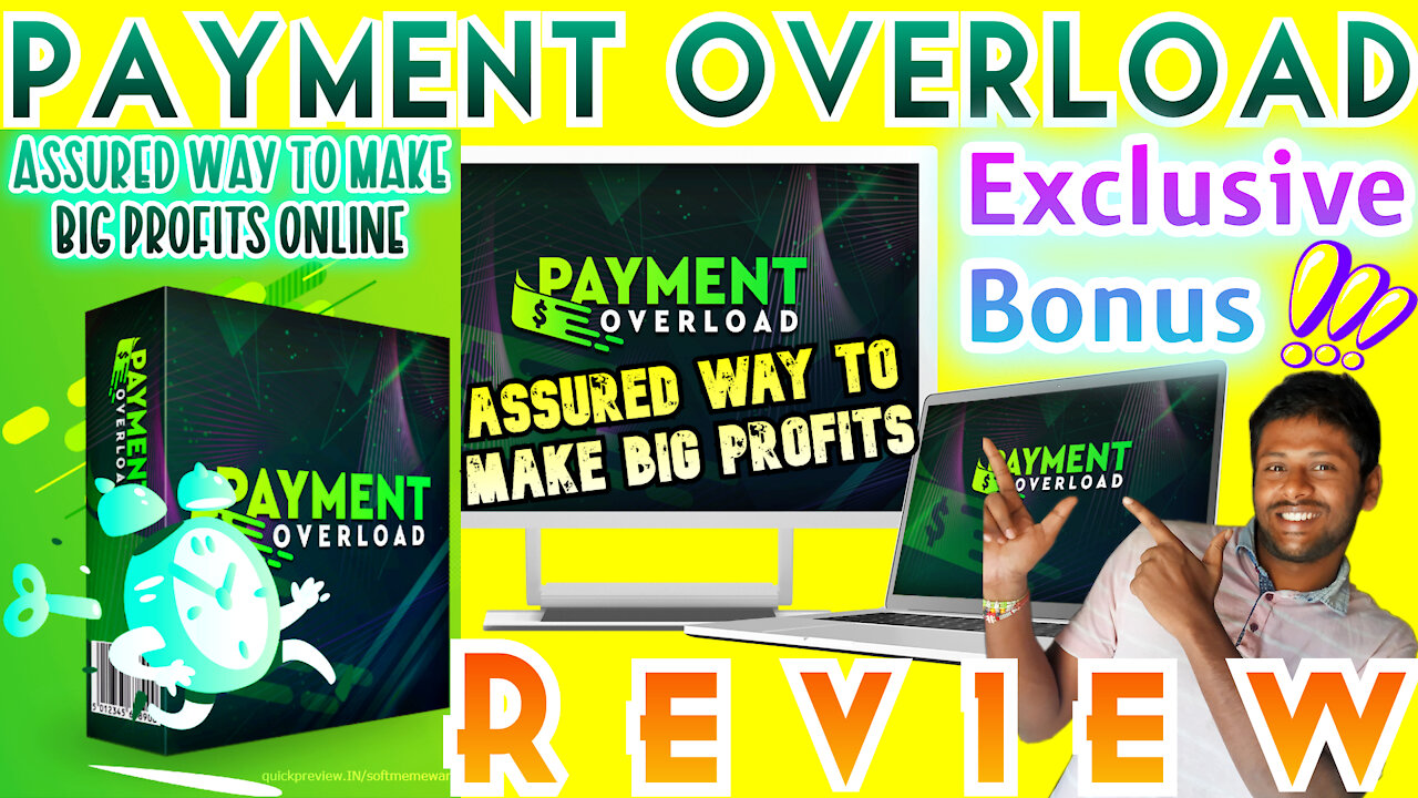 Payment Overload Review 🔴 Assured way to make BIG Profits Online 🧲 Payment Overload + 7 Bonuses 🔥