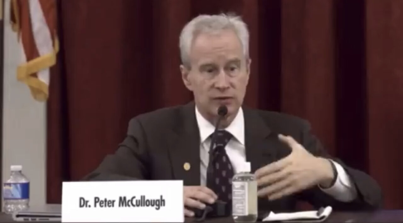 COVID-19: A SECOND OPINION - Dr. Peter McCullough, "Under NO circumstances…”