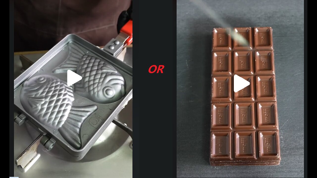 chocolate or fish???