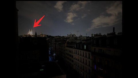 PORQUÉ ESTE EDIFICIO PERMANECIÓ "ILLUMINADO" EN EL APAGÓN DE PARIS