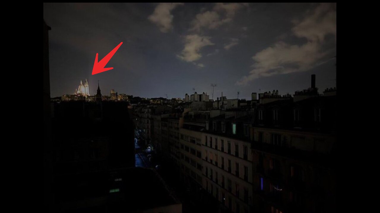 PORQUÉ ESTE EDIFICIO PERMANECIÓ "ILLUMINADO" EN EL APAGÓN DE PARIS