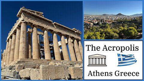 The Acropolis - Manmade Wonder of the Ancient World & UNESCO World Heritage Site Athens Greece 2024