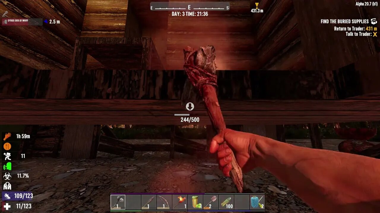 7 Days To Die - CO-OP Multiplayer Gameplay - EP 2 - Military Camp