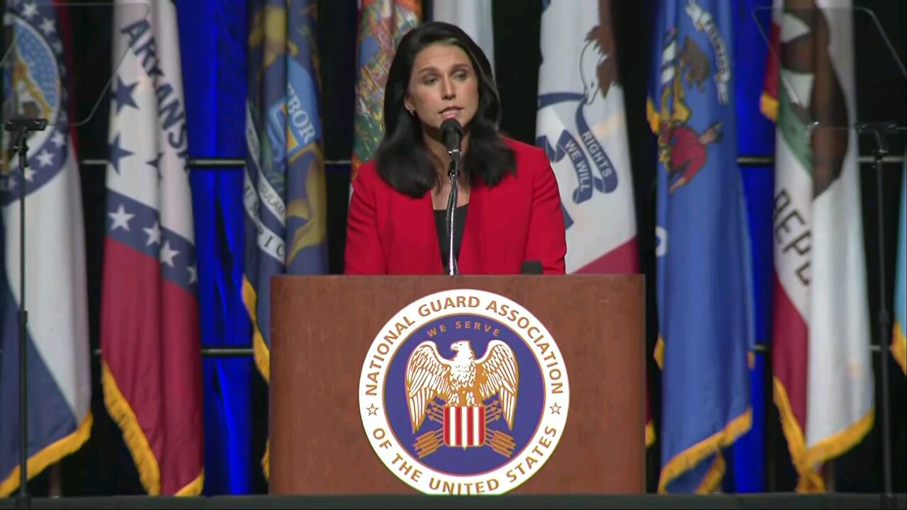 Historic: Tulsi Gabbard endorses President Trump